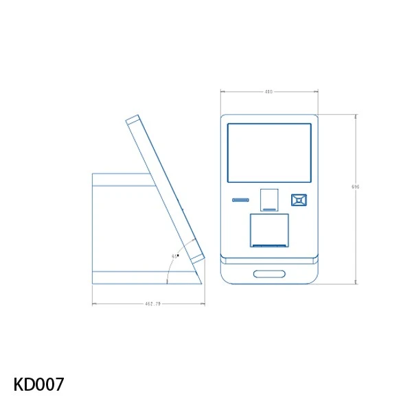 Desktop Cashless Payment Kiosk